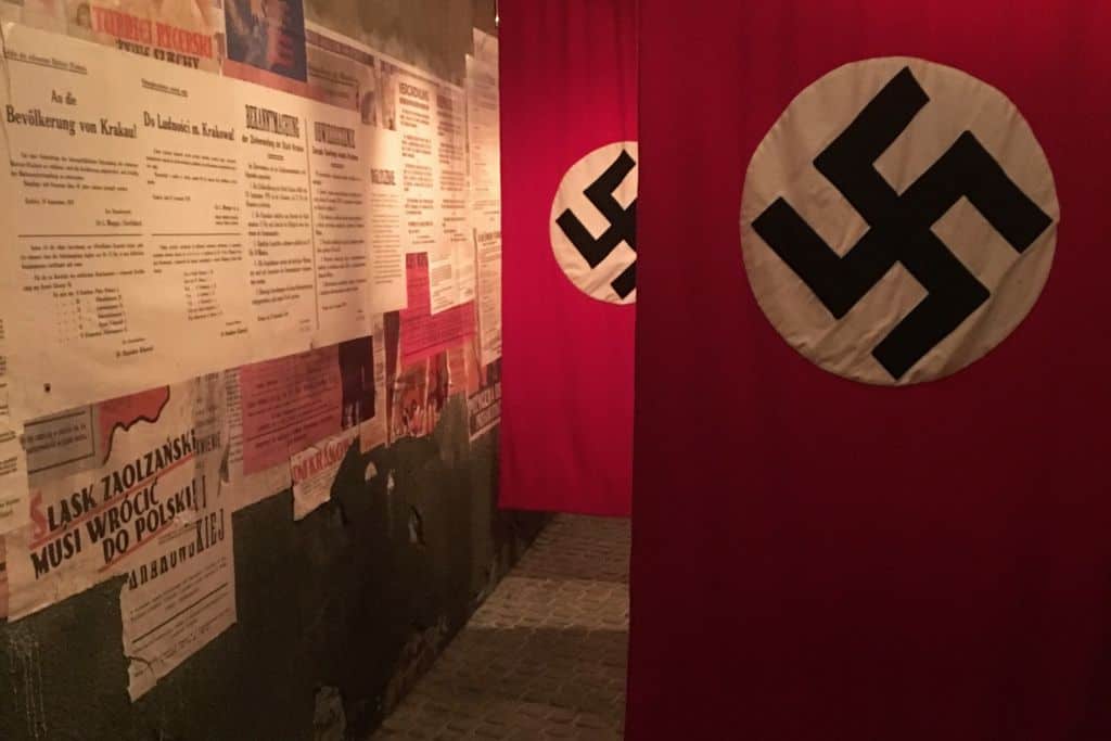 2 Days in Krakow A view of artifacts that you'll see during a walk through the Oskar Schindler factory when you decide to spend 2 days in Krakow.