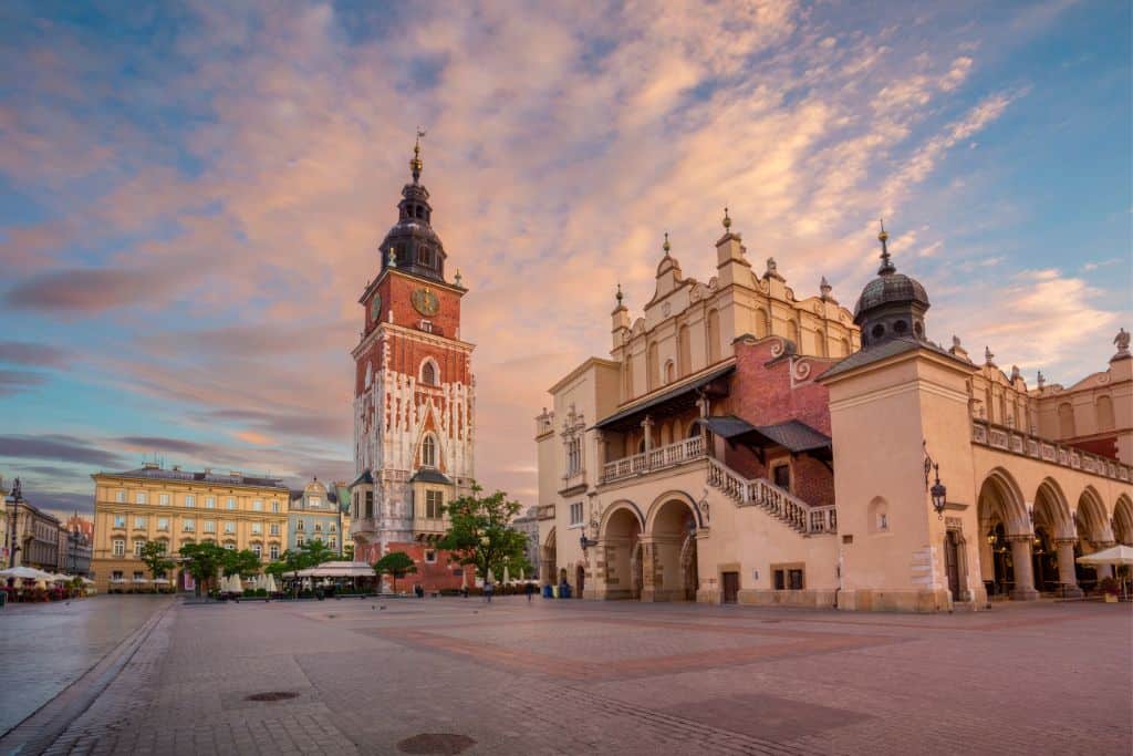 Cloth Hall The Cloth Hall in Main Market Square of Krakow, Poland.