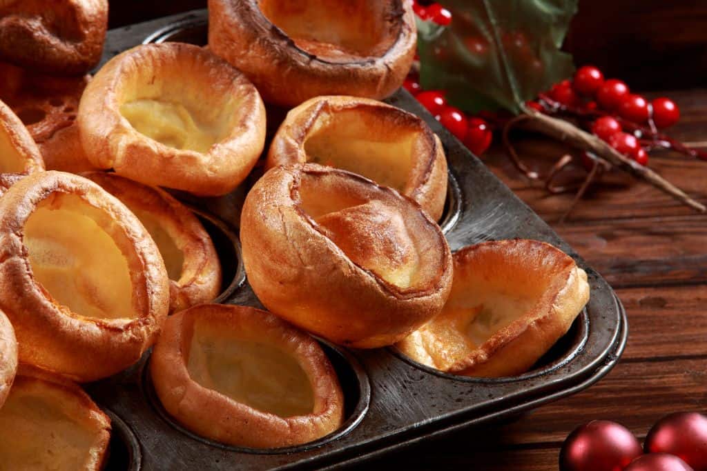 What is London Famous For Golden yorkshire puddings made in a muffin tin, and ready to eat